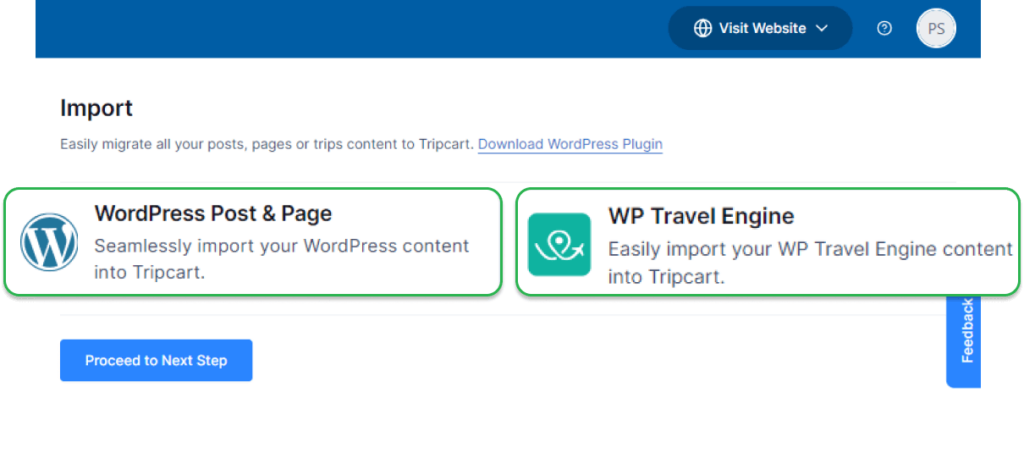 Import Posts and Pages from WordPress