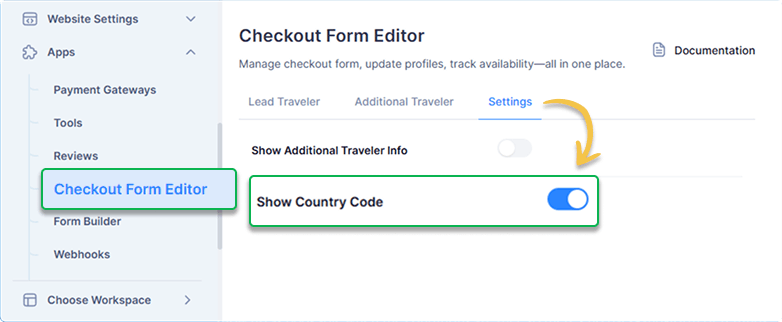 show-country-code
